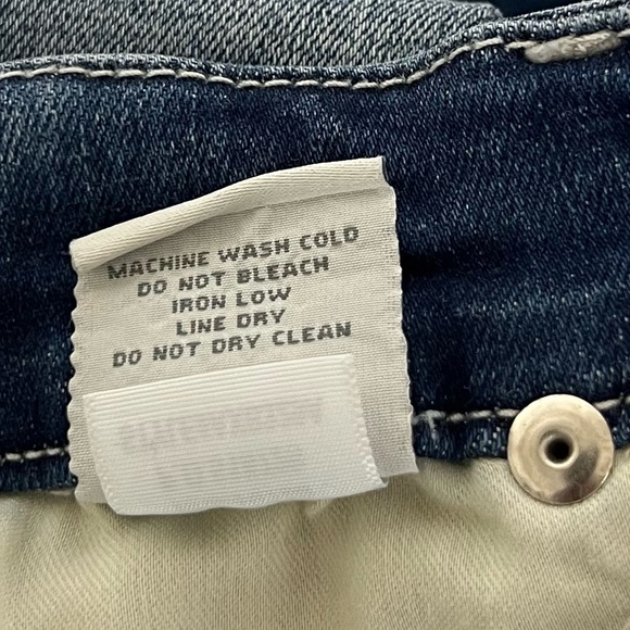 Buckle BKE Payton Cropped Straight Jeans Womens 30x28 Raw Hem Universal Fit - Picture 10 of 13